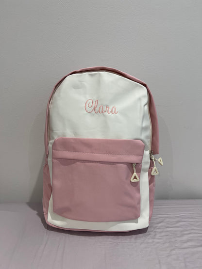 Personalised Nylon Kids Backpack - Lightweight Daycare & Swim Bag