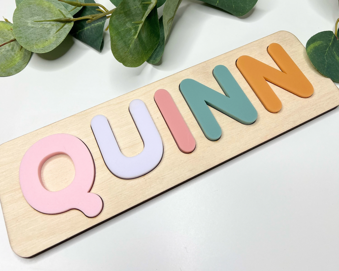 Wooden Name Puzzle | Educational Gift